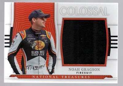 Noah Gragson 2022 Panini National Treasures NT Race